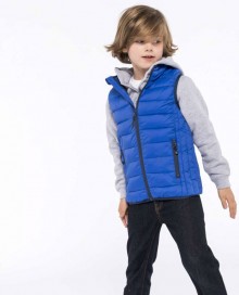 KIDS' LIGHTWEIGHT SLEEVELESS PADDED JACKET K6115 06.KA.3.T08